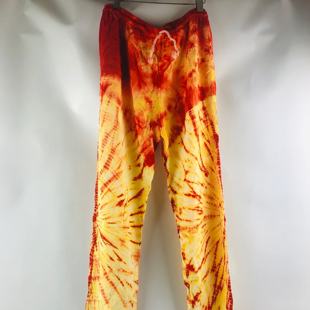 GOA Tie Dye Orange Beach Pants Size XL